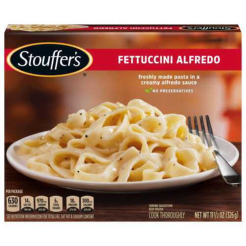 Stouffer's Fettuccini, Alfredo