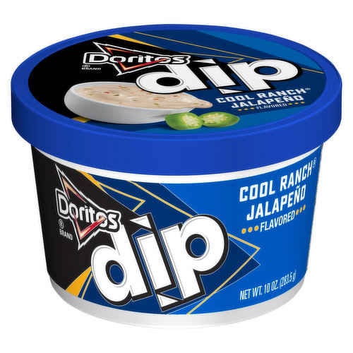 Doritos Dip, Cool Ranch Jalapeno Flavored