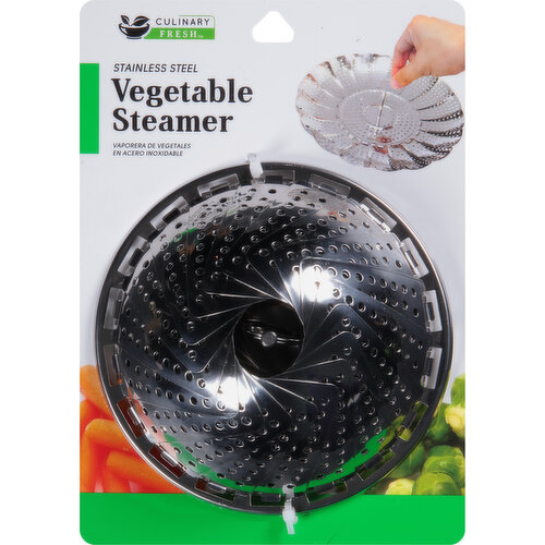 Culinary Fresh Vegetable Steamer, Stainless Steel