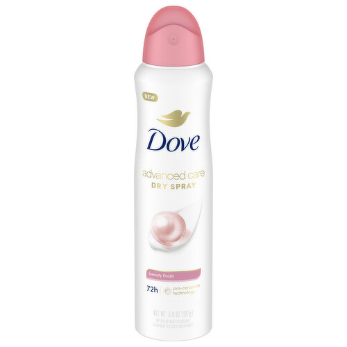 Dove Antiperspirant Deodorant, Beauty Finish, Dry Spray