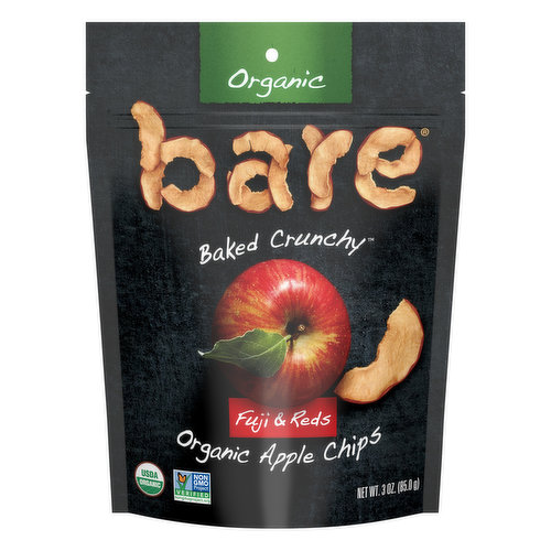 Bare Apple Chips, Organic, Crispy Reds