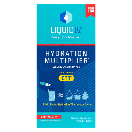 Liquid I.V. Electrolyte Drink Mix, Strawberry