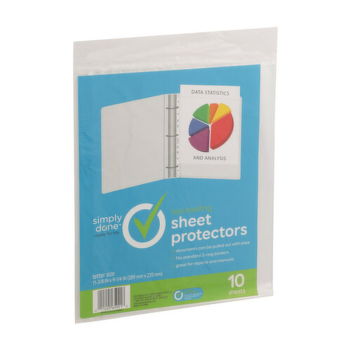 Simply Done Sheet Protectors