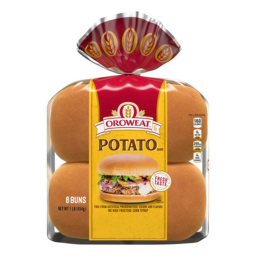 Oroweat Potato Buns ( 8 count )