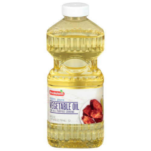 Brookshire's Vegetable Oil, 100% Pure - Super 1 Foods