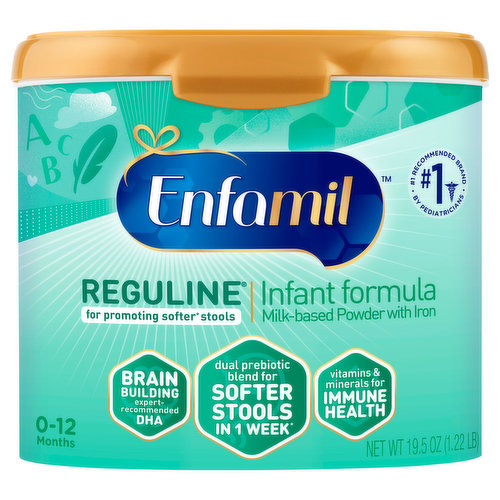 Infant Formula, Milk-Based Powder, 0-12 Months