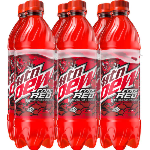 Mtn Dew Soda, Code Red