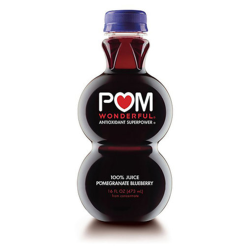 POM Wonderful POM Wonderful 100% Juice, Pomegranate Blueberry, 16 Ounce