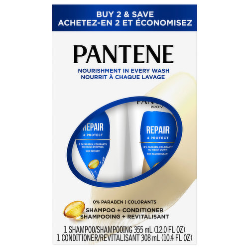 Pantene Shampoo + Conditioner