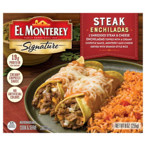 El Monterey Enchiladas, Steak