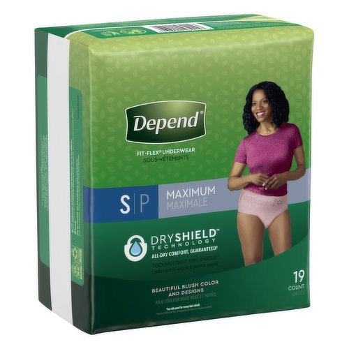 Depend Underwear, Maximum, Small-Medium - Super 1 Foods