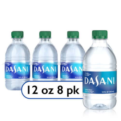 Dasani  Purified Water Bottles Enhanced With Minerals
