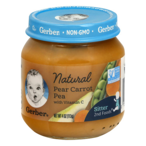 Non GMO Project verified. nongmoproject.org. Sitter. Gerber.com. We're awake when you are: 1-800-4-Gerber.