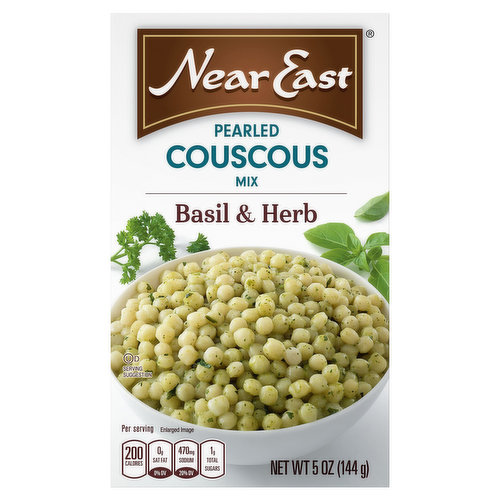 Near East Couscous Mix, Pearled, Basil & Herb