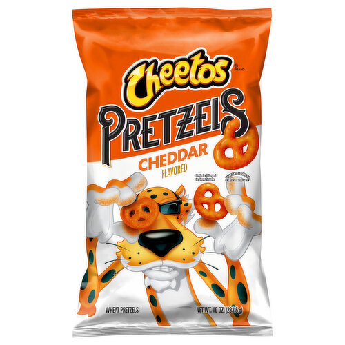 Cheetos Wheat Pretzels, Cheddar Flavored