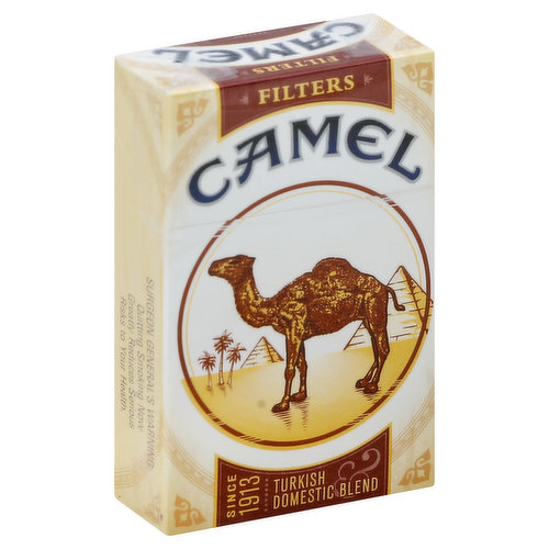 Camel Cigarettes, Filters, Turkish & Domestic Blend