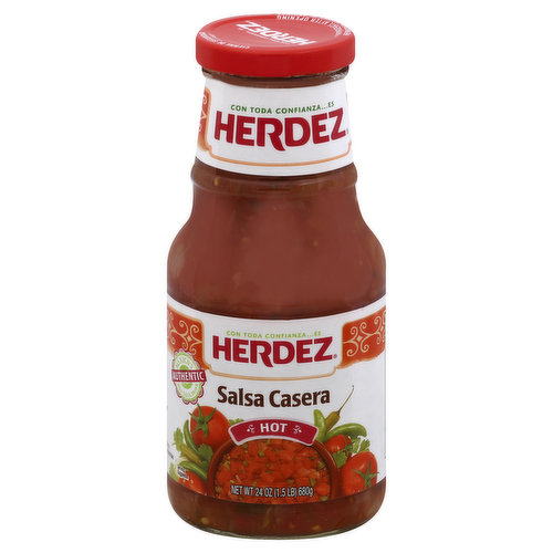 Herdez Salsa Casera, Hot