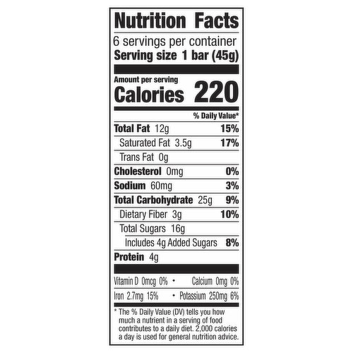 Larabar Fruit & Nut Bar, Chocolate Chip Cookie Dough - FRESH by Brookshire's