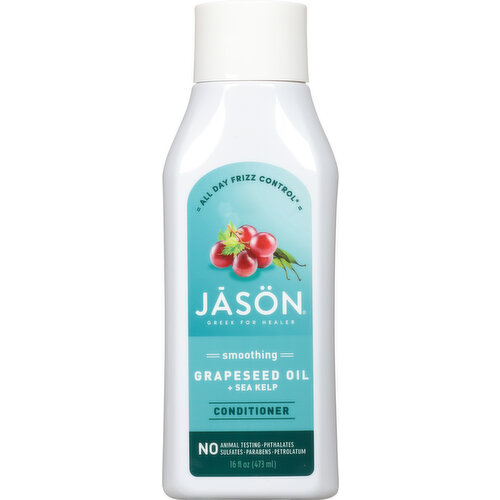 Jason Conditioner, Grapeseed Oil + Sea Kelp, Smoothing