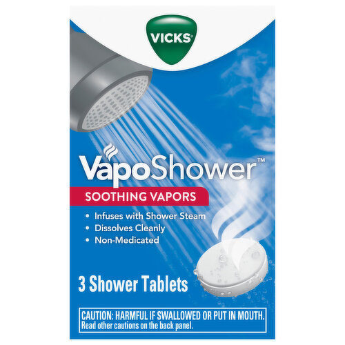 Vicks Soothing Vapors, Shower Tablets