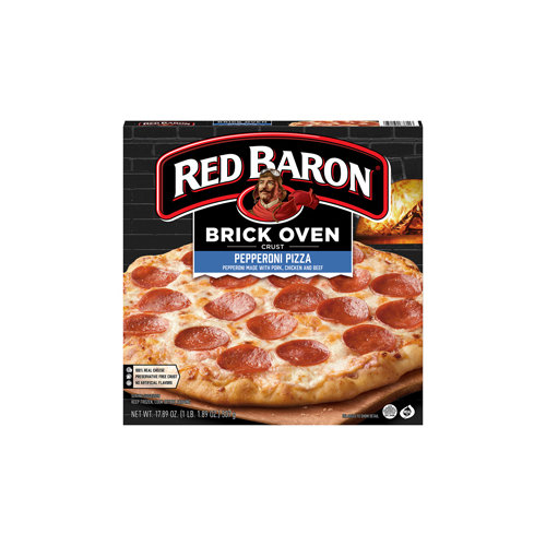 Red Baron Brick Oven Crust Pepperoni Pizza - Shop Pizza at H-E-B