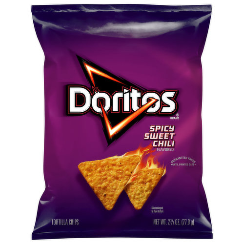 Doritos Tortilla Chips, Spicy Sweet Chili Flavored