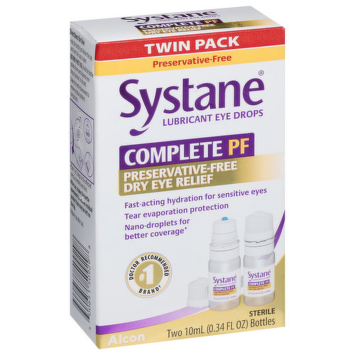 Systane Complete Lubricant Eye Drops