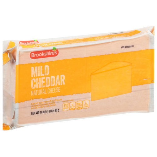 Brookshire's Cheese, Mild Cheddar
