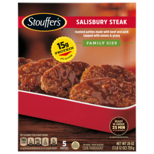 Stouffer's Salisbury Steak, Family Size