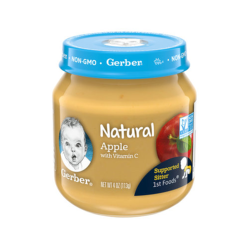 Natural Apple Baby Food