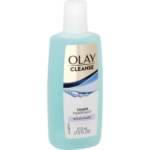 Tones by removing dirt and oil without stripping skin's essential moisture. Dermatologist tested. www.pg.com. olay.com. Questions? 1-800-285-5170. Fabricated in Canada with imported materials.