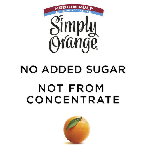 Simply Orange Pulp Free With Calcium & Vitamin D Juice - 52 Fl Oz