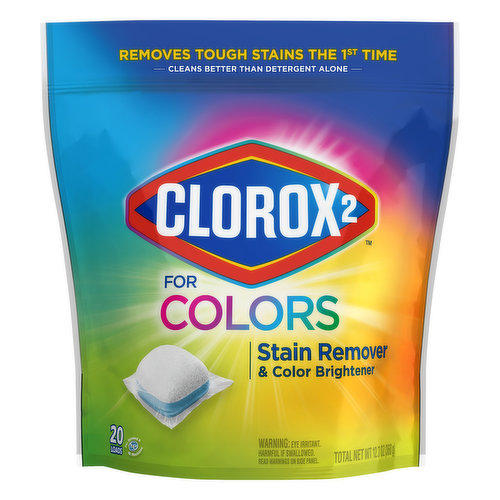 Clorox 2 Stain Remover & Color Brightener, for Colors