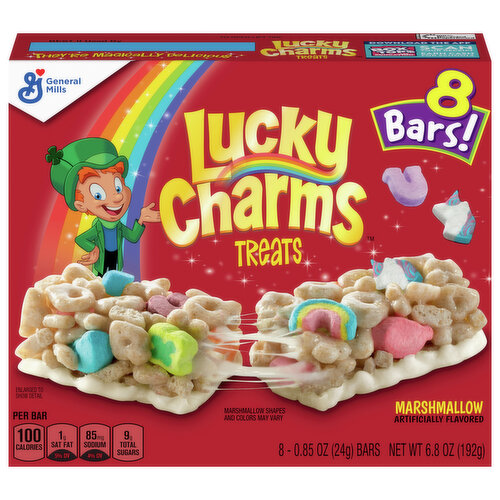 Lucky Charms Treats Bars, Marshmallow