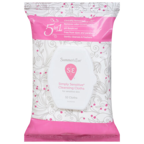 Summer's Eve Cleansing Cloths