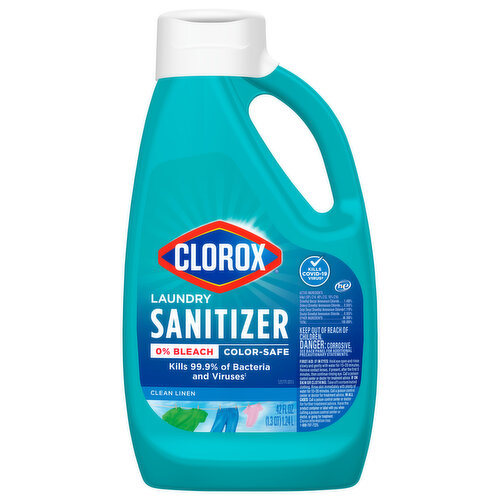 Clorox Laundry Sanitizer, Clean Linen