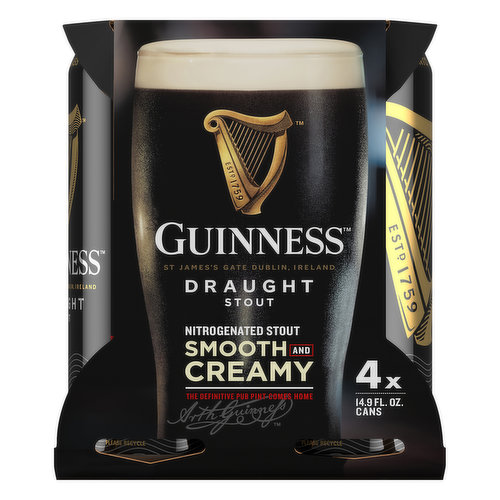 Guinness Beer, Stout, Draught