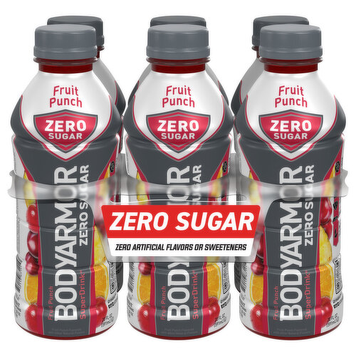 BodyArmor Super Drink, Zero Sugar, Fruit Punch