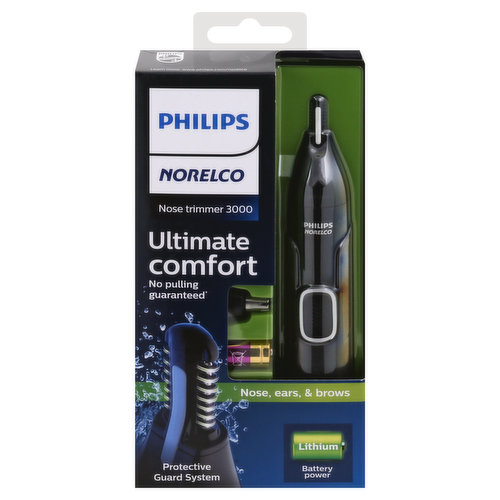 Norelco Nose Trimmer 3000, Ultimate Comfort