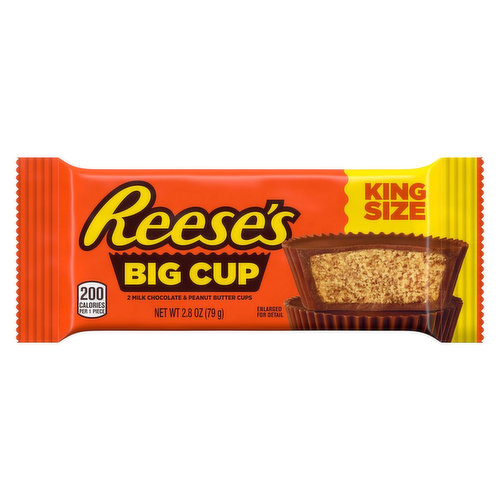 Reese's Peanut Butter Cups, Big Cup, King Size
