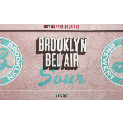 Brooklyn Brewery Beer, Dry Hopped Sour Ale, Bel Air Sour