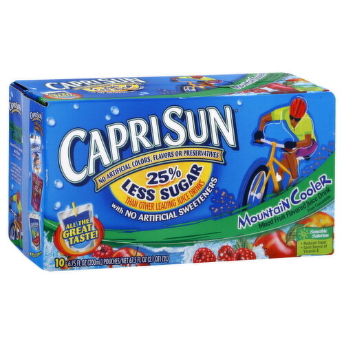 Capri Sun Clear Bottom Pouch