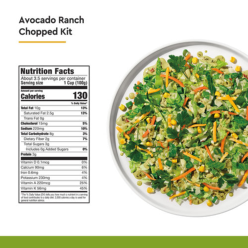 Taylor Farms Cheddar Ranch Chopped Salad Kit