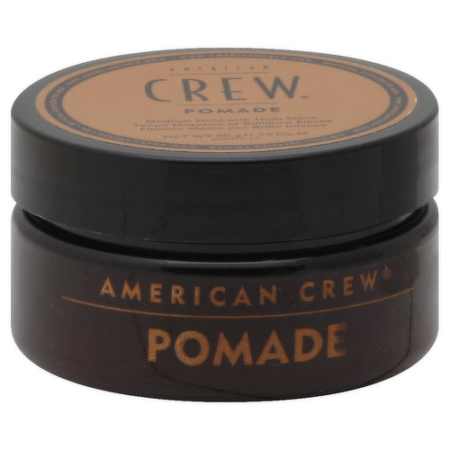 Medium hold with high shine. Water-based formula offers smooth control with shine. Official supplier to men.