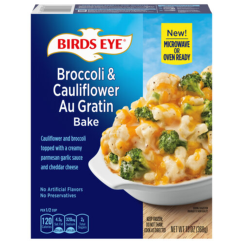 Birds Eye Broccoli & Cauliflower Au Gratin Bake