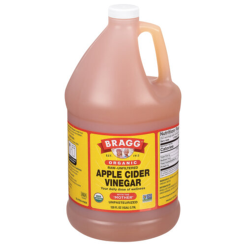 Bragg Apple Cider Vinegar, Organic, Raw-Unfiltered