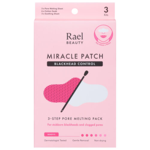 Rael Beauty Miracle Patch, Blackhead Control