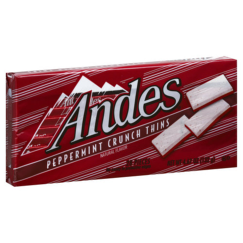 ANDES Crunch Thins, Peppermint