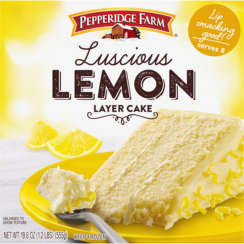 Pepperidge Farm Layer Cake, Luscious Lemon