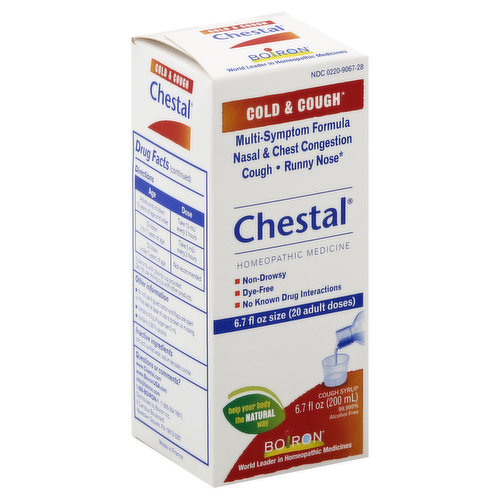 Chestal Cold & Cough, Cough Syrup